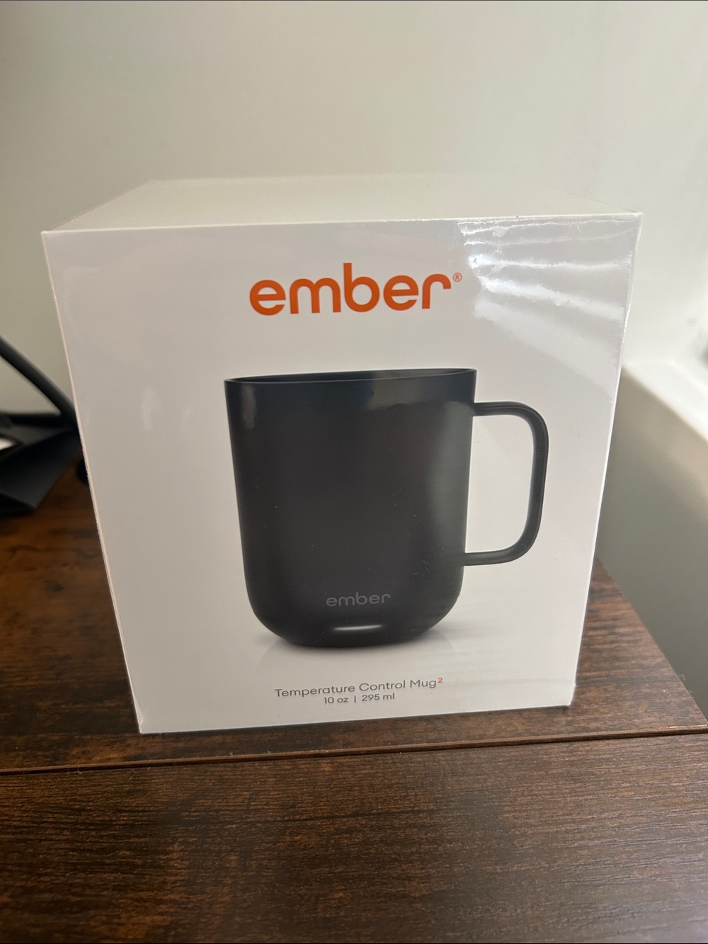 Ember Temperature Control Mug in Black - Smart Heated Coffee Mug